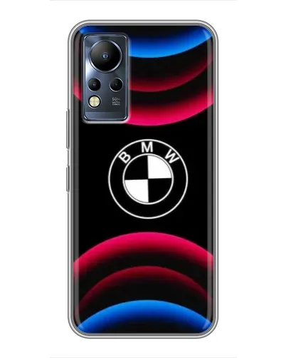 Чехол для Infinix Note 11 с картинкой «Логотип BMW и неоновые дуги» Чехол для Infinix Note 11 с картинкой «Логотип BMW и неоновые дуги»