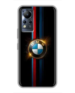 Чехол для Infinix Note 11 с картинкой «BMW M-Power неон»