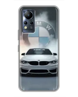 Чехол для Infinix Note 11 с картинкой «BMW в белом дыму» Чехол для Infinix Note 11 с картинкой «BMW в белом дыму»