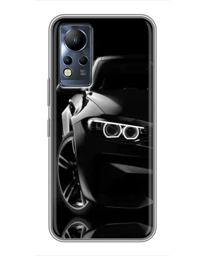 Чехол для Infinix Note 11 с картинкой «Черная BMW — профиль» Чехол для Infinix Note 11 с картинкой «Черная BMW — профиль»