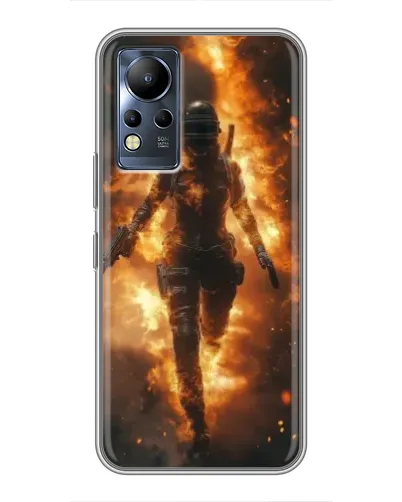 Чохол для Infinix Note 11 з картинкою «BMW — швидкість у дощі»