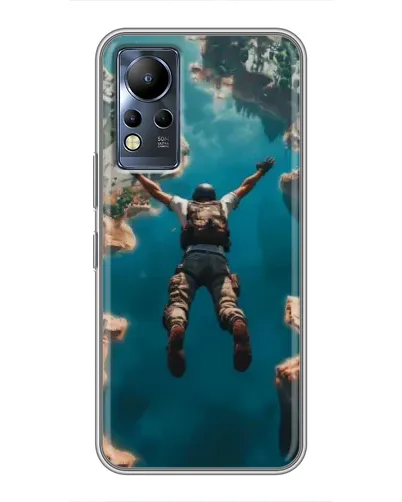 Чохол для Infinix Note 11 з картинкою «PUBG — вільне падіння»