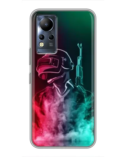 Чохол для Infinix Note 11 з картинкою «PUBG — вогняний воїн»