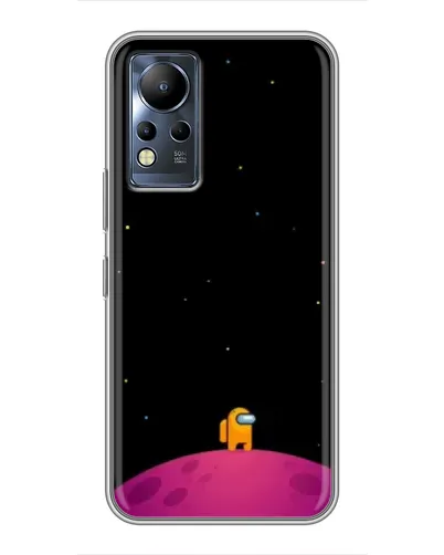 Чохол для Infinix Note 11 з картинкою «Самотній герой на планеті»
