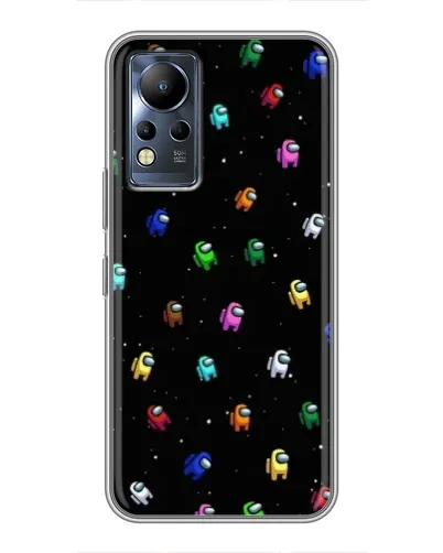 Чохол для Infinix Note 11 з картинкою «Екіпаж Among Us»