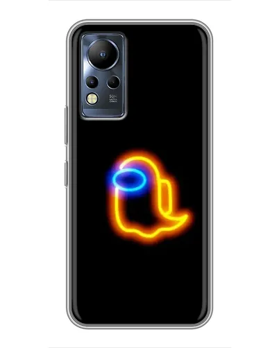 Чохол для Infinix Note 11 з картинкою «Among Us неонове сяйво»