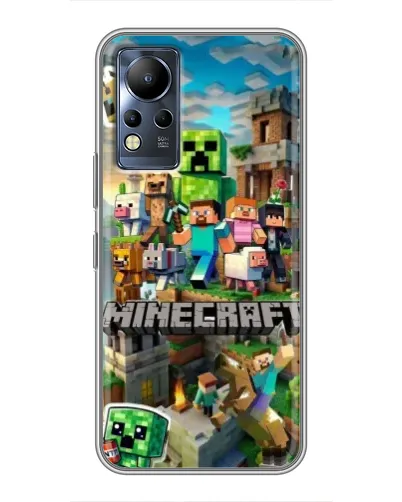 Чохол для Infinix Note 11 з картинкою «Замок Minecraft» Чохол для Infinix Note 11 з картинкою «Замок Minecraft»