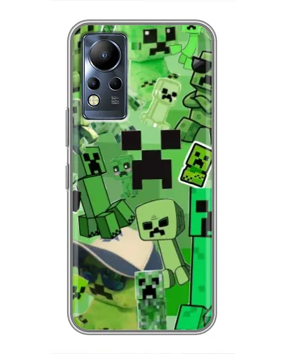 Чохол для Infinix Note 11 з картинкою «Кріпери Minecraft» Чохол для Infinix Note 11 з картинкою «Кріпери Minecraft»