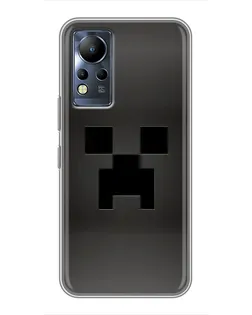 Чохол для Infinix Note 11 з картинкою «Чорний кріпер градієнт»