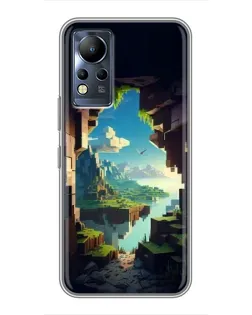 Чохол для Infinix Note 11 з картинкою «Вид з печери»