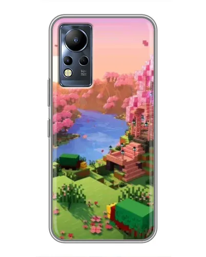 Чохол для Infinix Note 11 з картинкою «Рожеве дерево Minecraft» Чохол для Infinix Note 11 з картинкою «Рожеве дерево Minecraft»