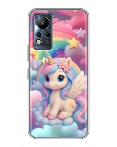 Чехол для Infinix Note 11 с картинкой «Маленький единорог»