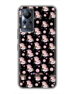 Чехол для Infinix Note 11 с картинкой «Magic Unicorn паттерн»