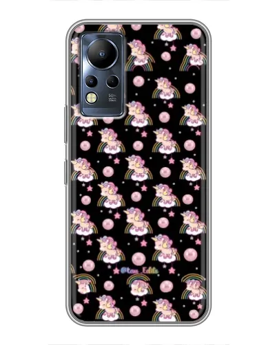 Чехол для Infinix Note 11 с картинкой «Magic Unicorn паттерн»