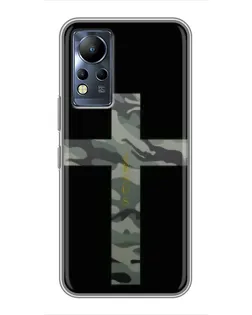 Чохол для Infinix Note 11 з картинкою «Мілітарі Хрест»