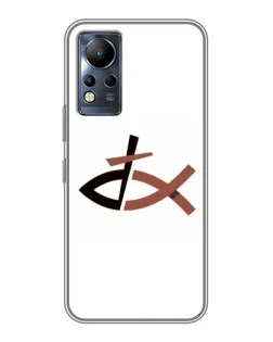 Чохол для Infinix Note 11 з картинкою «Риба та хрест»