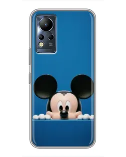 Чохол для Infinix Note 11 з картинкою «Міккі виглядає»