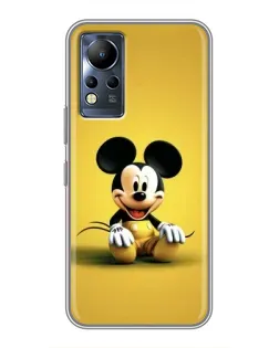 Чохол для Infinix Note 11 з картинкою «Міккі на жовтому»
