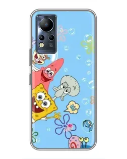 Чохол для Infinix Note 11 з картинкою «Веселі бульбашки»