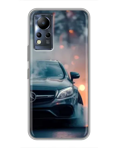 Чехол для Infinix Note 11 с картинкой «Mercedes — ночной город» Чехол для Infinix Note 11 с картинкой «Mercedes — ночной город»