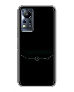 Чехол для Infinix Note 11 с картинкой «Mercedes Stealth Look»