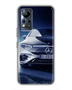 Чехол для Infinix Note 11 с картинкой «Mercedes EQ — будущее»