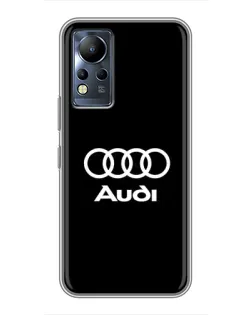 Чехол для Infinix Note 11 с картинкой «Классическое лого Audi»