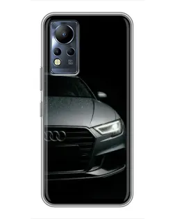 Чехол для Infinix Note 11 с картинкой «Audi — детализация кузова»