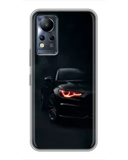Чехол для Infinix Note 11 с картинкой «Audi — хищный взгляд»