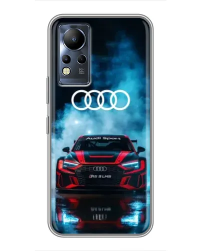 Чехол для Infinix Note 11 с картинкой «Audi Sport — неон» Чехол для Infinix Note 11 с картинкой «Audi Sport — неон»