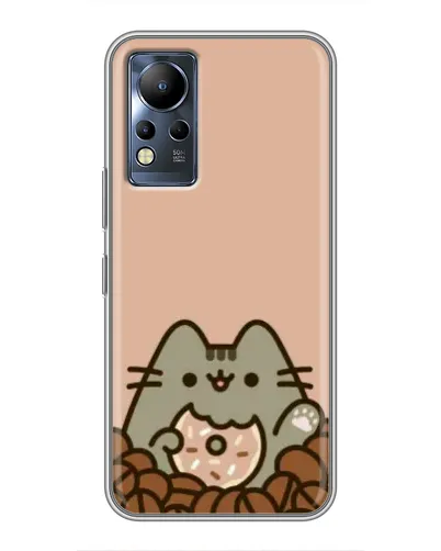 Чохол для Infinix Note 11 з картинкою «Кавовий Пушин» Чохол для Infinix Note 11 з картинкою «Кавовий Пушин»