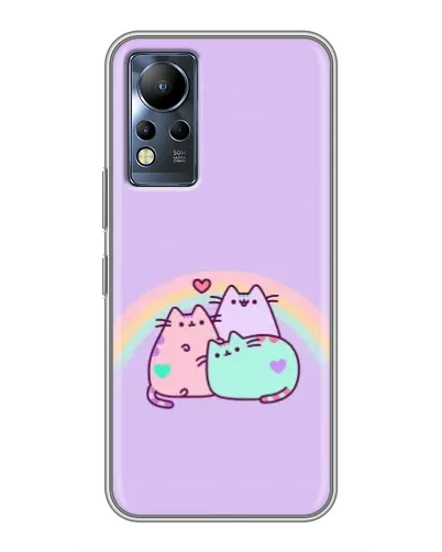 Чохол для Infinix Note 11 з картинкою «Веселкові Пушини» Чохол для Infinix Note 11 з картинкою «Веселкові Пушини»
