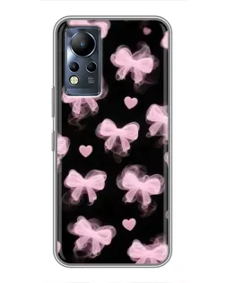 Чехол для Infinix Note 11 с картинкой «Геометрия банта»