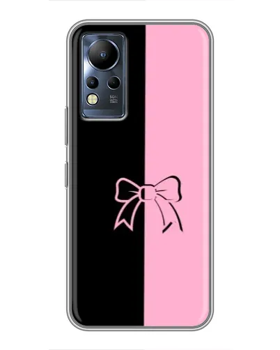 Чехол для Infinix Note 11 с картинкой «Половинки банта» Чехол для Infinix Note 11 с картинкой «Половинки банта»