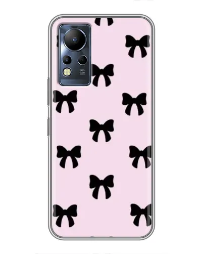 Чехол для Infinix Note 11 с картинкой «Черные банты Coquette» Чехол для Infinix Note 11 с картинкой «Черные банты Coquette»