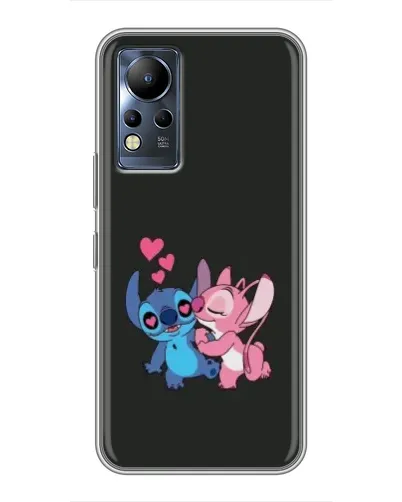 Чехол для Infinix Note 11 с картинкой «Анжел целует Стича» Чехол для Infinix Note 11 с картинкой «Анжел целует Стича»