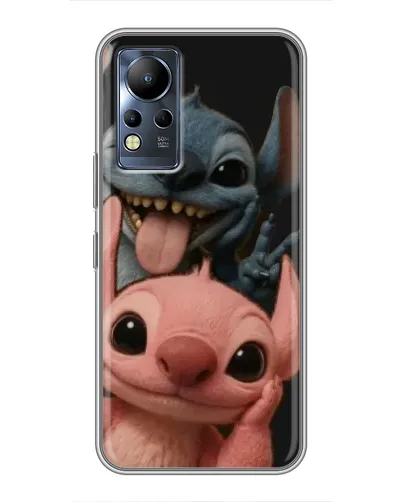 Чехол для Infinix Note 11 с картинкой «Стич и Ангел» Чехол для Infinix Note 11 с картинкой «Стич и Ангел»