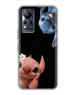 Чехол для Infinix Note 11 с картинкой «Фиолетовый туман роз»