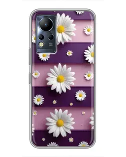 Чохол для Infinix Note 11 з картинкою «Ромашки на фіолетовому» Чохол для Infinix Note 11 з картинкою «Ромашки на фіолетовому»