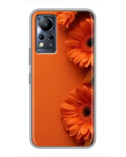 Чохол для Infinix Note 11 з картинкою «Помаранчеві гербери» Чохол для Infinix Note 11 з картинкою «Помаранчеві гербери»