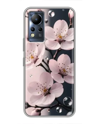 Чехол для Infinix Note 11 с картинкой «Нежная сакура и капли» Чехол для Infinix Note 11 с картинкой «Нежная сакура и капли»