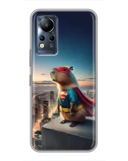 Чохол для Infinix Note 11 з картинкою «Капі-мен супергерой» Чохол для Infinix Note 11 з картинкою «Капі-мен супергерой»