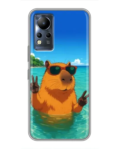 Чохол для Infinix Note 11 з картинкою «Морська капібара» Чохол для Infinix Note 11 з картинкою «Морська капібара»