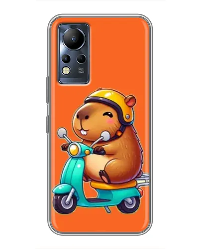 Чохол для Infinix Note 11 з картинкою «Капібара на скутері» Чохол для Infinix Note 11 з картинкою «Капібара на скутері»