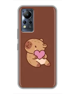 Чохол для Infinix Note 11 з картинкою «Капібара з серцем» Чохол для Infinix Note 11 з картинкою «Капібара з серцем»