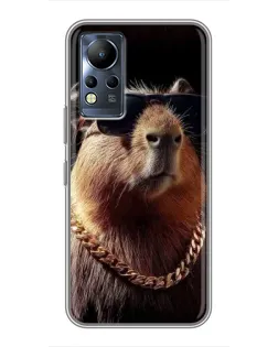 Чохол для Infinix Note 11 з картинкою «Капібара золотий ланцюг» Чохол для Infinix Note 11 з картинкою «Капібара золотий ланцюг»