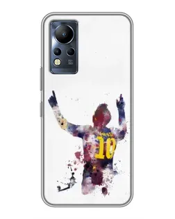 Чохол для Infinix Note 11 з картинкою «Акварельний Мессі Барселона» Чохол для Infinix Note 11 з картинкою «Акварельний Мессі Барселона»