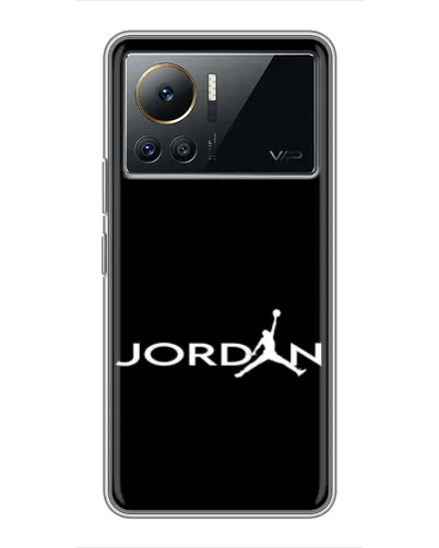 Чехол для Infinix Note 12 2023 с картинкой «Jordan White Logo» Чехол для Infinix Note 12 2023 с картинкой «Jordan White Logo»