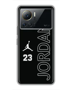 Чехол для Infinix Note 12 2023 с картинкой «Jordan Vertical»