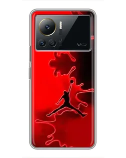 Чехол для Infinix Note 12 2023 с картинкой «Jordan Red Smoke»